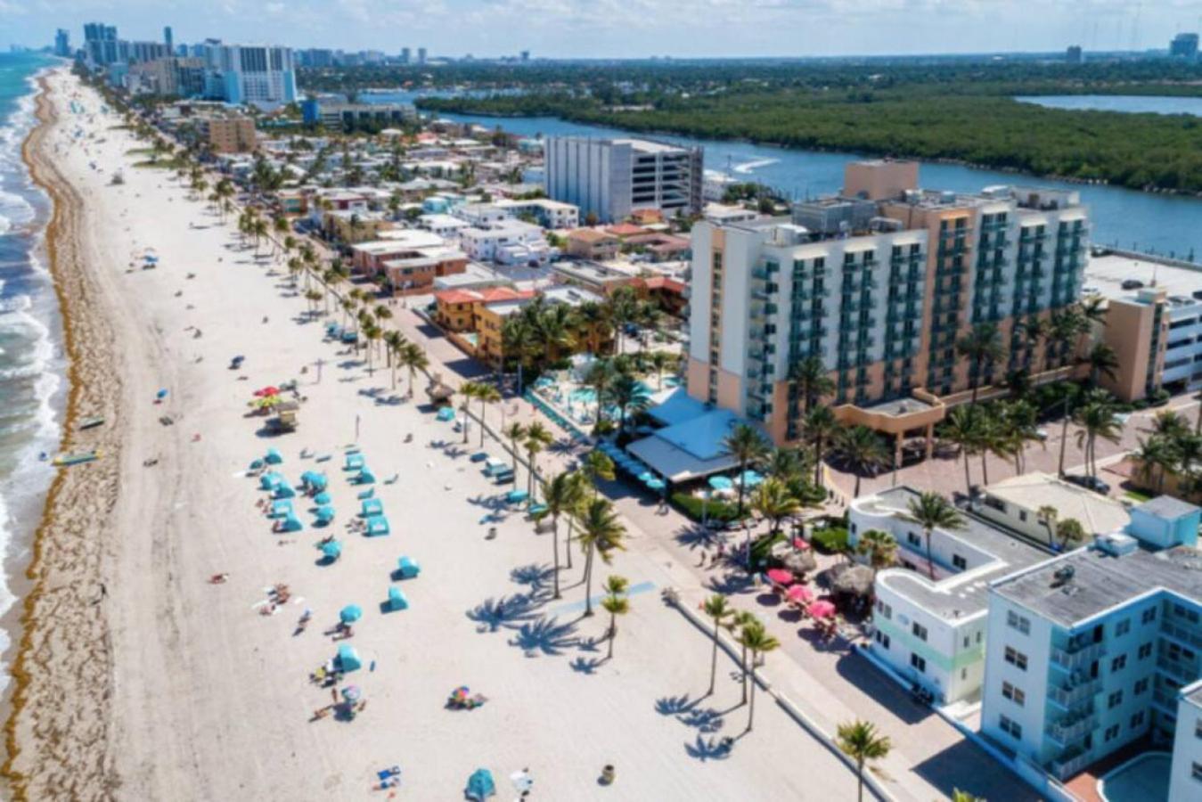 Walkabout 6 Suite On Hollywood Beach With Ocean Views Esterno foto
